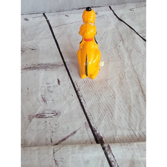 Tomy 1977 Disney Pluto the Dog Wind-Up Jumping Figure READ - Picture 4 of 6
